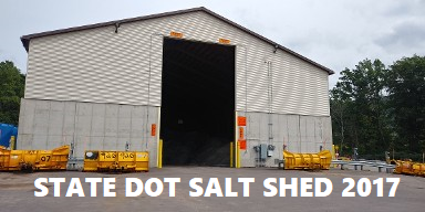 State dot salt shed